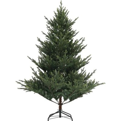 Arbre de Noël artificiel - MUVOE - Épicéa norvégien réaliste - 180 cm - 1046 branches - Montage rapide vert