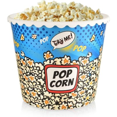 Orion Serie - Popcorn en Chips Kom - 2,3 L - Herbruikbaar - Popcorn Design