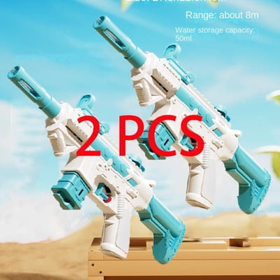 Pistolet à eau d'été M416 Non électrique Pistolet Tir entièrement automatique haute pression Jouet de plage Idéal pour enfant Enfants Garçons Filles