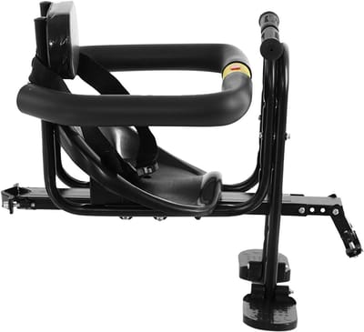 Kinderzitje Fiets - Fietsstoel Kind - Fietsen met kinderen - Afneembaar en opvouwbaar - ca. 40-56cm - Zwart