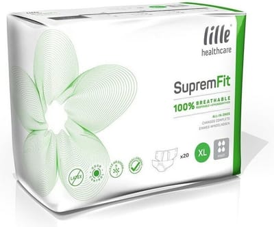 Lille Suprem Fit Maxi XL - 6 paquets de 20 protections