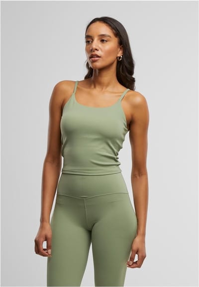 Urban Classics - Sports adjustable Sport top - XL - Groen