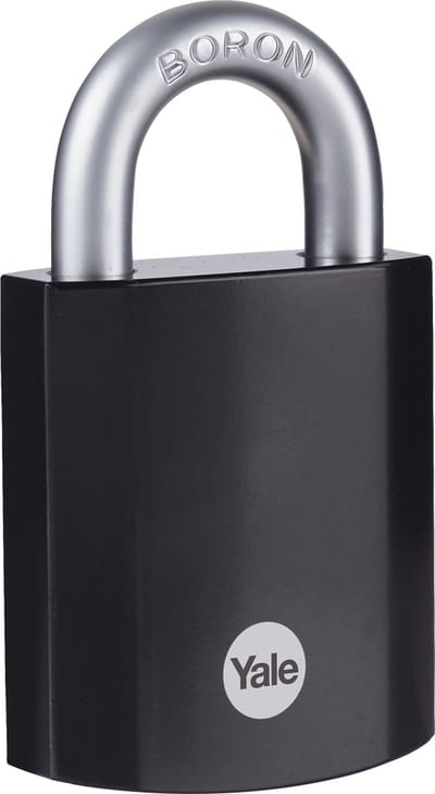 Yale - Stalen Hangslot - 45 mm - Zwart - Maximum Protection