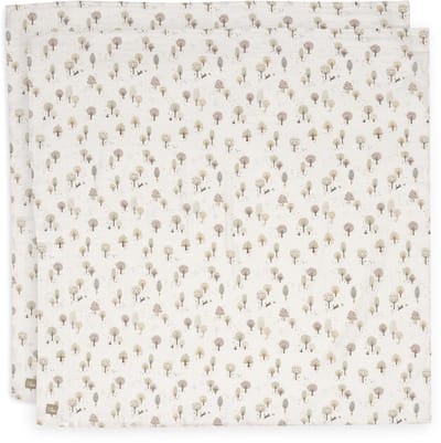 Jollein Hydrofiele Doek Large - 115x115cm - Tiny Park - 2 Stuks