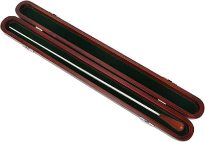 Dirigeerstok Doos - Muziekstok Houder - Muziek Uitvoering - Rood Sandelhout - 45.5 cm - Rood
