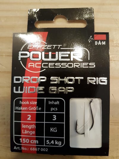 Drop shot Rig onderlijnboekje - EFFZETT - HAAK 2