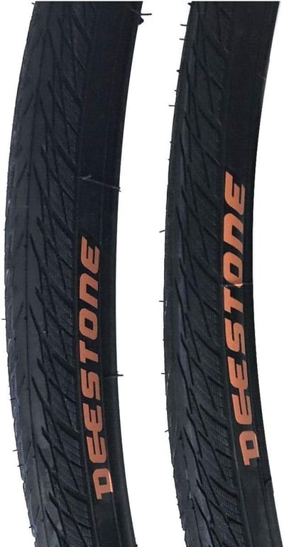 2x Fietsbanden 700x25C (25-622) Zwart - Geschikt voor Racefiets, Gravelbike en Stadsfiets