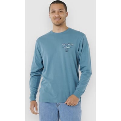 Rip Curl Fade Out Icon Longsleeve blauw