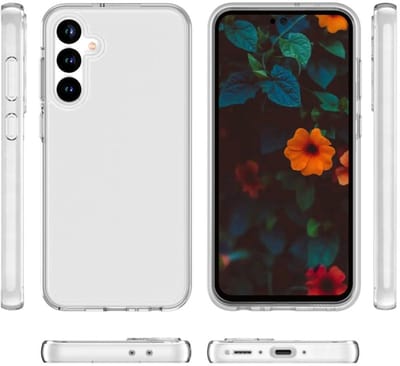 Transparant Hard-Cover Bescherm-Hoes + Screenprotector geschikt voor Samsung Galaxy A37 - A36 - A56