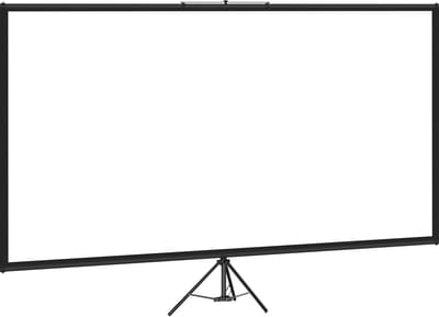 Projectiescherm 16:9 4k Hd Instelbaar Projectorscherm 200-250 cm Gemaakt van Polyester en Aluminiumlegering voor Thuisbioscoop, Presentaties, Trainingen en Meer
