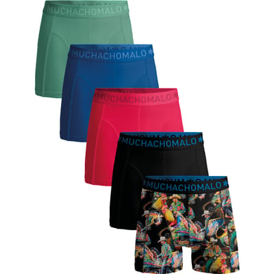 Muchachomalo Heren Boxershorts - 5-Pack - Mannen Onderbroeken