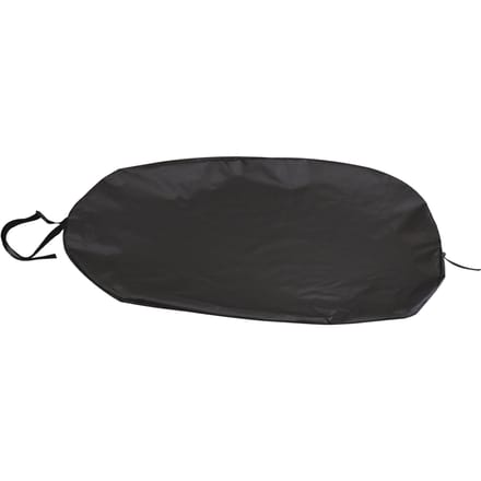 Housse de siège de kayak universelle et réglable avec sac à cordon 420D S noir