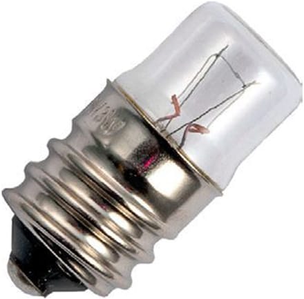 Signaallamp E14 12V 3W - 250 mAh - Per stuk - T14 Gloeilamp Ø14mm - 30mm - 2500K - Dimbaar
