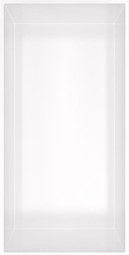 Hotbath &More Inbouwnis - 30 x 15 x 10 cm - Frameless - Mat Wit