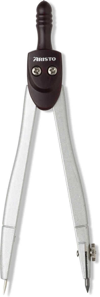 Aristo schoolpasser - GEOCollege - lengte 13cm - diameter 240mm - zink - AR-55040