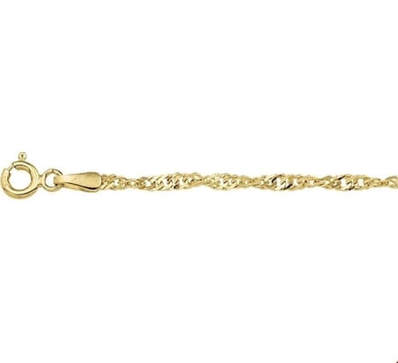 Geelgouden Armband singapore 2 4004156 18 cm