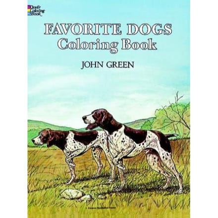 Favorite Dogs Coloring Book - Green, John