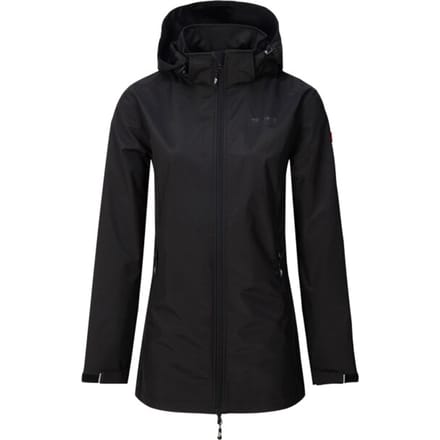 Nordberg Doriene - Softshell Outdoorjas Dames - Zwart - Maat M