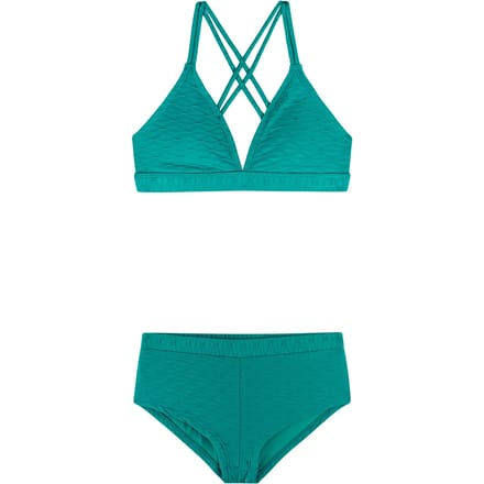 Protest PRTYolanda JR - Bikini set Meisjes - Normale pasvorm - Uitneembare vulling - Groen