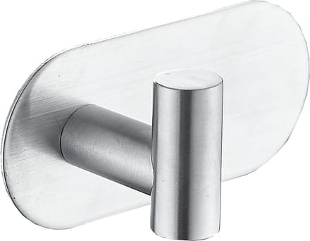 Mawialux handdoekhaak - 10x1,5x5cm - Geborsteld rvs - RVS - ACS4RVS1