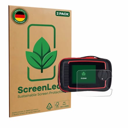 2 Stuks Screenprotector voor Snap-on Digital Multimeter Advanced EEDM596FK - Hoogwaardige Beschermfolie transparant
