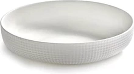 Serax Ann Van Hoey Nido schaal / diep bord D19cm H4.5cm bone china wit