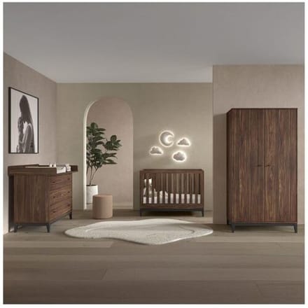 Jaxx 3-delige babykamer Ilyas Darkbrown unisex