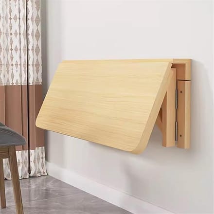 Wandtafel Inklapbaar - Bureau Studeren - Ruimte Besparen - Veelzijdig Ontwerp - 50x30cm