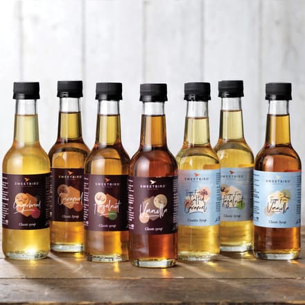 Koffiesiroop Sweetbird Caramel, 250 ml