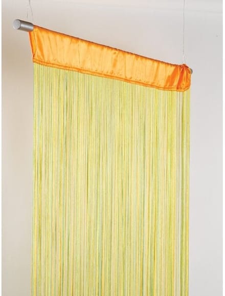 Rainbow Draadgordijn groen/geel/oranje 90x250cm