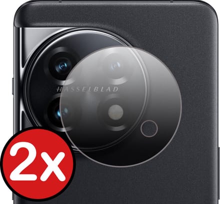 Camera Lens Protector - 2 Stuks - Geschikt voor OnePlus 11 - Camera Screenprotector - Beschermglas - Gehard Glas - Tempered Glass - Screen Protector