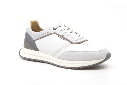 Berkelmans HONDO WHITE GREY - Maat 41 - Wijdte G 1/2