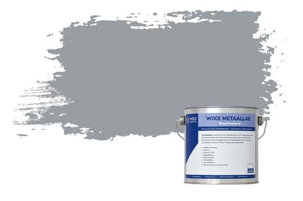 Wixx Aqua Metaallak Roestwerend - 5L - RAL 7040 | Venstergrijs