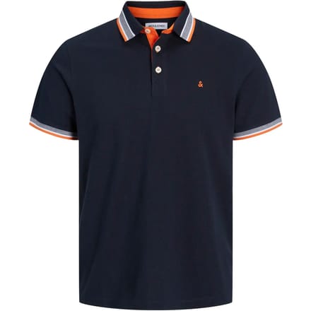 Jack & Jones Plus Polo shirt Plus Size Effen Polo shirt