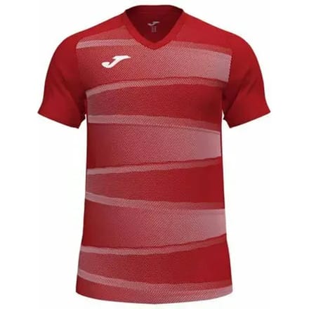 Joma Grafity II Shirt Korte Mouw Heren - Rood / Wit | Maat: S