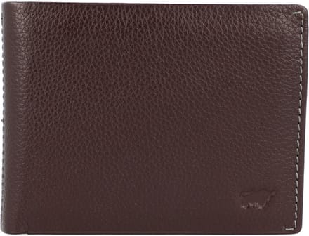 Braun Büffel Prato Portemonnee RFID Leer 12 cm - Jongens - Horizontaal - d. braun