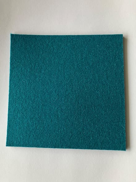 Daff Onderzetter - Vilt - Vierkant - 10 x 10 cm - Everglade - Groen