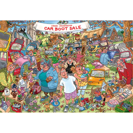 Wasgij Original 35 Vlooienmarkt Vondsten! puzzel - 1000 stukjes