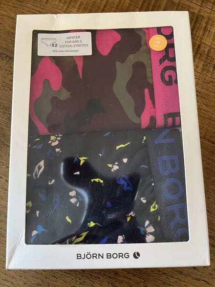 bjorn borg onderbroek maat 110/116 2pack