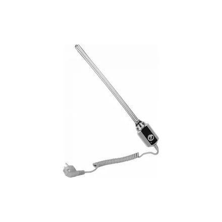300Watt chrome elektrische verwarming staaf radiator universeel - vermogen instelbaar - met stekker - Quality Heating