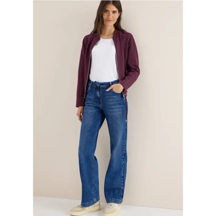 Jeans met gallonstrepen