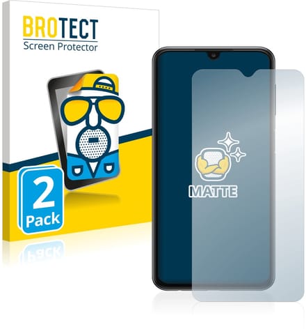 BROTECT - Screenprotector voor Samsung Galaxy A23 - Folie Beschermfolie matte 2 Stuks