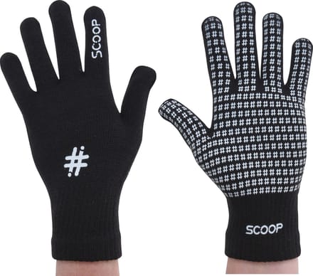 SCOOP Hockeyhandschoenen Winter - Black - Full Finger
