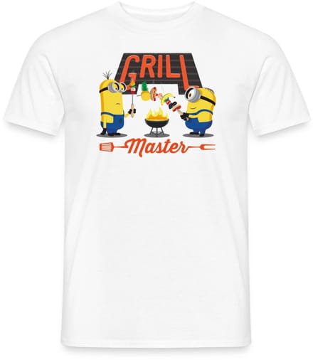 Minions Grill Master T-Shirt Heren