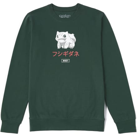 Pokémon Bulbasaur Evolution Evolution Sweatshirt - Forest Groen - S