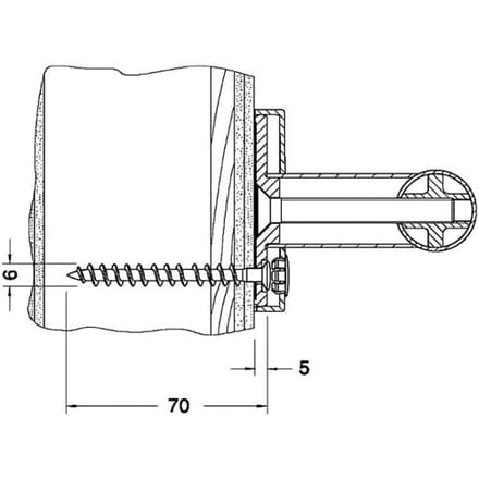 Keuco Plan fixing set no.4 34990000200