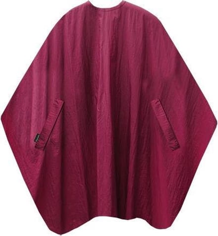 Trend-Design Kapmantel Classic hooks Bordeaux rood 135x150cm