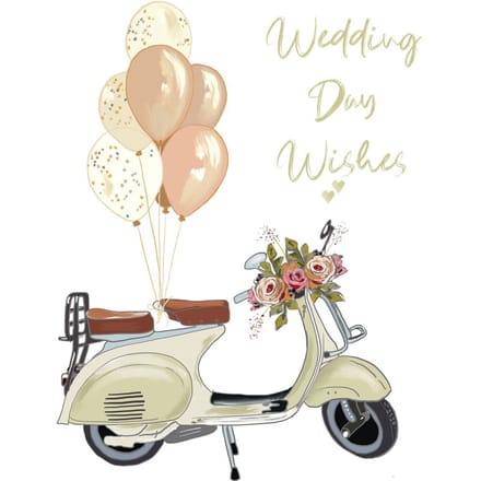 Servetten 20pcs / 33 x 33cm, Wedding day wishes
