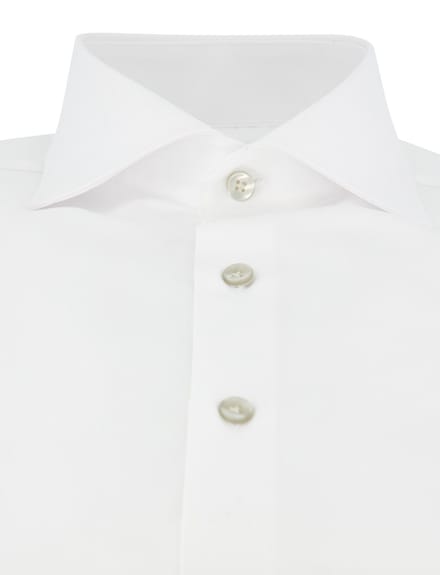 Overhemd Tailored Fit John Miller wit normale fit