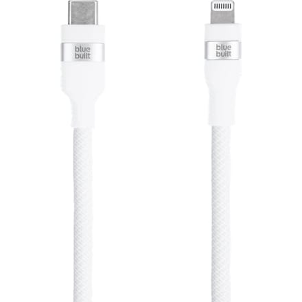 BlueBuilt Usb C naar Lightning Kabel 3m Nylon Wit